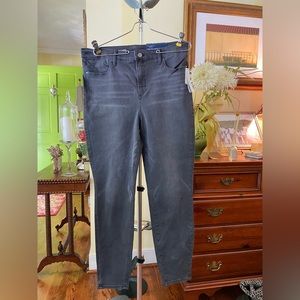 Talbots Flawless HIGH Rise Ankle Legging  SZ 14 washed NWT new/ tags.  Gray